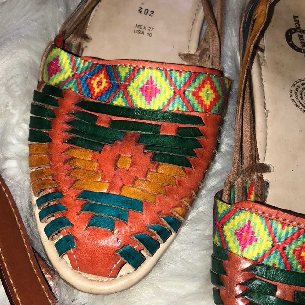 Authentic native huaraches from Mexico - Picture 2 of 5